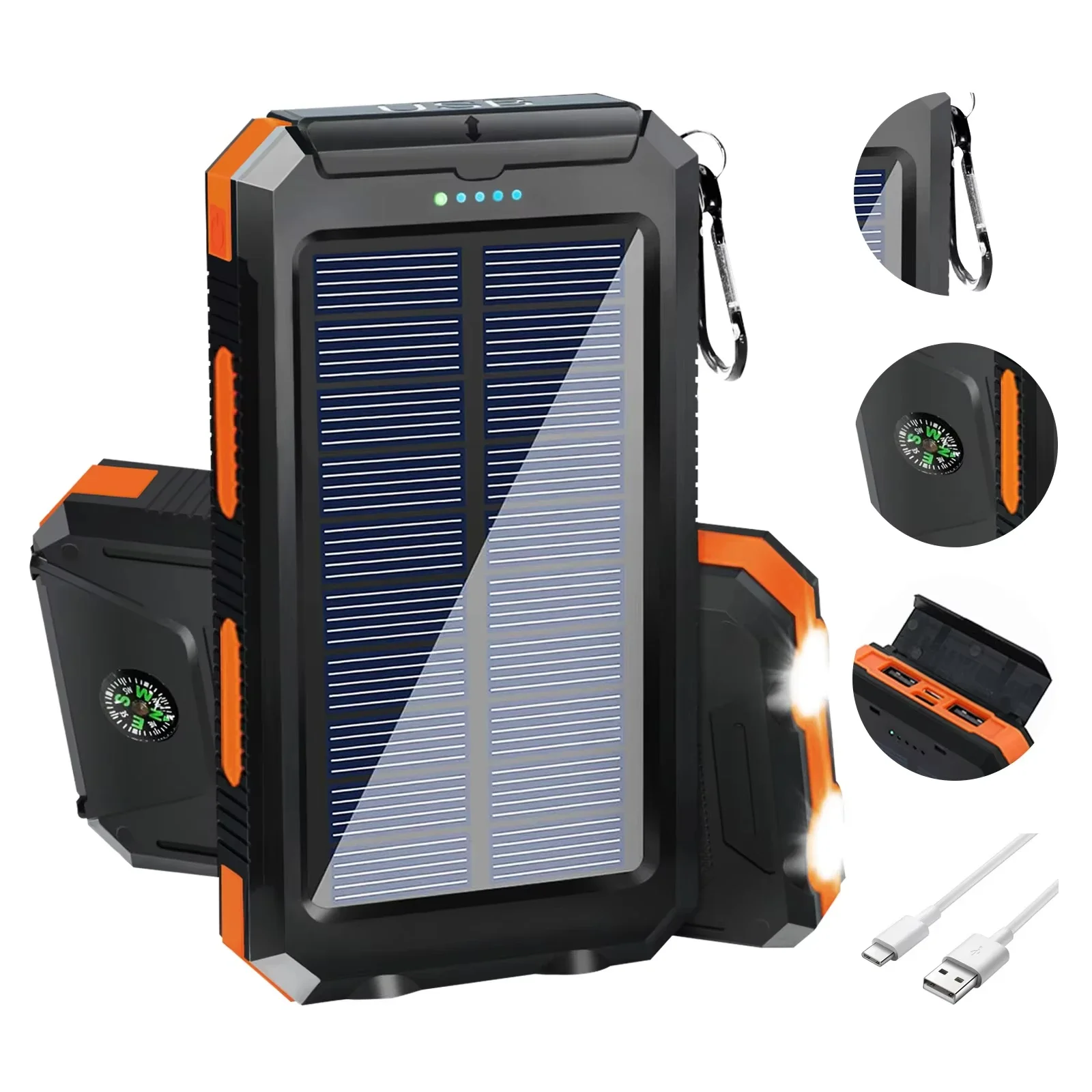 Batterie externe solaire étanc - Solar Emergency Charger avis et prix